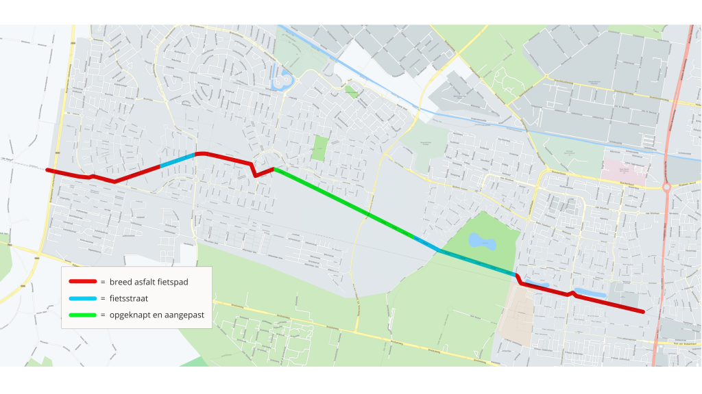 Snelfietsroute Tilburg Rijen