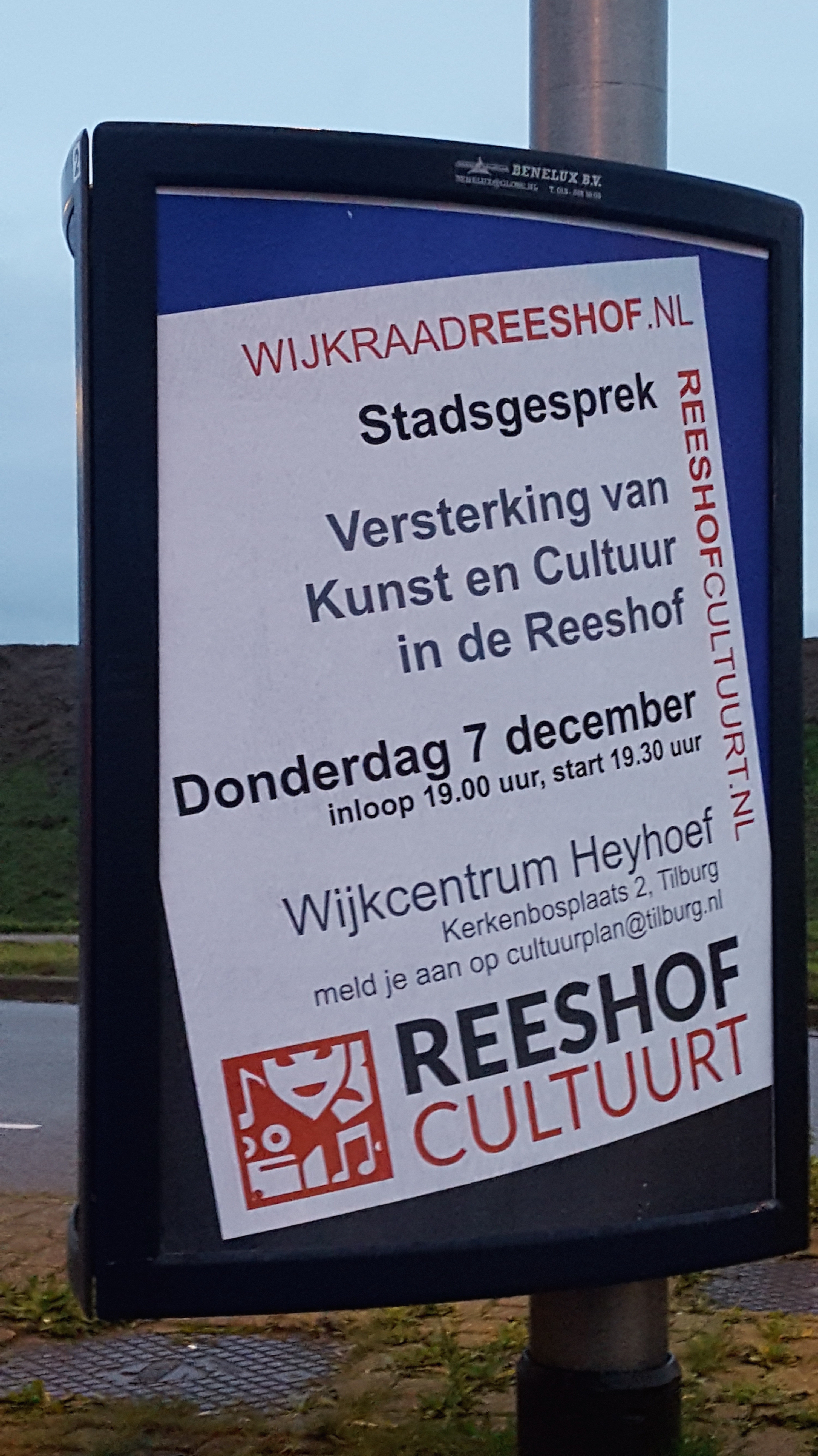 Meer cultuur in Reeshof